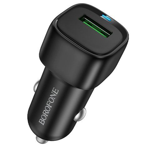 АЗП Borofone BZ34 Cloud QC3.0 18W (1USB-A) Black 86474 фото
