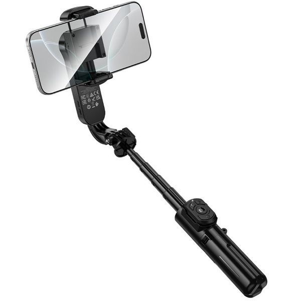 Монопод для селфі Hoco K90 Support axis smart+light Black 85060 фото