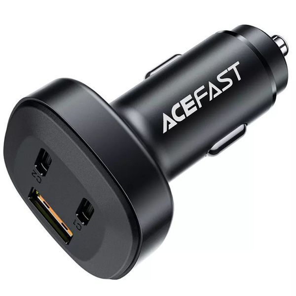 АЗУ Acefast B3 PD66W+QC4.0 (1USB-A/2C) Black 65906 фото
