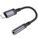 Перехідник Borofone BV24 Graceful Lightning to 3.5mm Metal grey 79275 фото 5