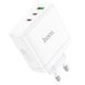 СЗУ Hoco N30 Glory PD65W+QC3.0 (1USB-A/2C) White 64610 фото 2