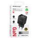 СЗУ Borofone BN19 Intenso PD20W+QC3.0 (1USB-A/1C) + кабель Type-C to Lightning Black 86483 фото 2