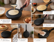 Сковорода для блинов электрическая CREPE MAKER / Антипригарный электрический блин / Погружная электроблинница 20113135 фото 4