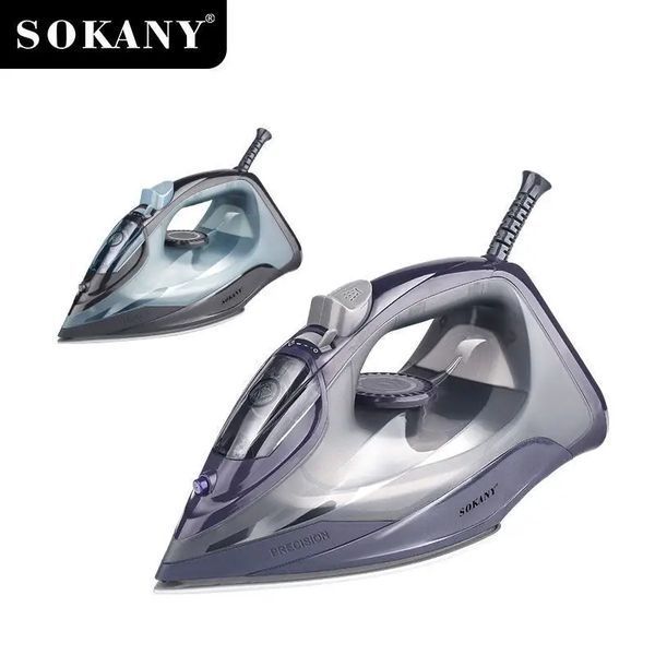 Парова праска SOKANY SK-2071 / Електрична праска з керамічною підошвою, 2600 Вт / Парова праска з резервуаром для води SK-2071 фото