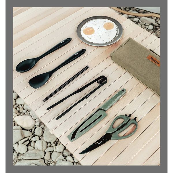 Набір кухонного посуду кемпінговий NexTool Outdoor Cooking set, 6 предметів 70353 фото