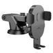 Автотримач Hoco H19 Mighty one-button (center console) Black 71316 фото 3