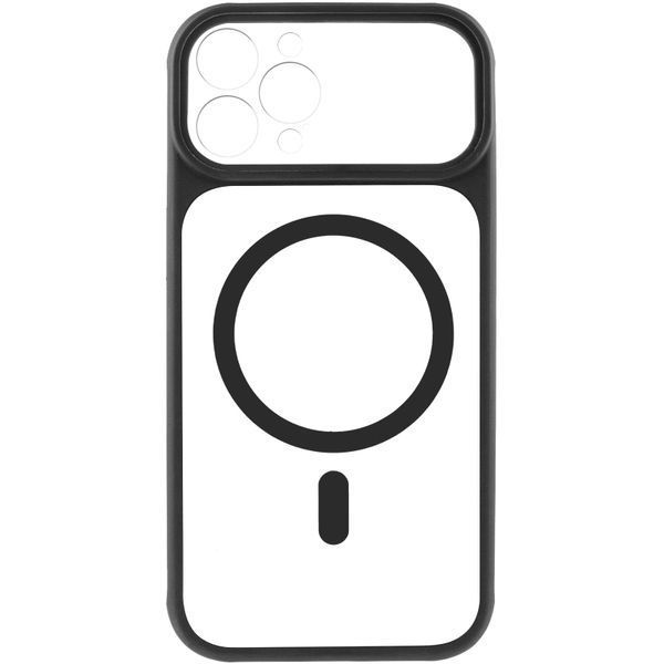 Чехол TPU+PC GETMAN Moon Clear with Magnetic Fit для Apple iPhone 12 Pro (6.1") Black 84761 фото