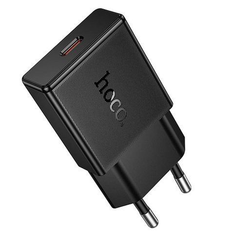 СЗУ Hoco N74 Speed ultra-thin PD25W (1USB-C) Black 81767 фото