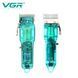 Профессиональная машинка для стрижки VGR Professional Clipper Transparent Green V-660 VEN660 фото 2